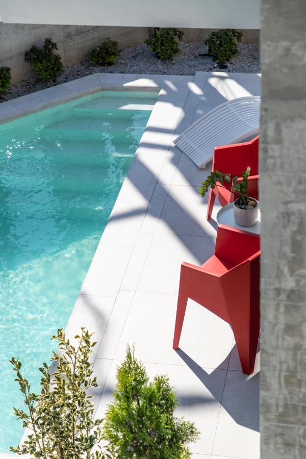 Ikies 3 Modern Eco-Friendly Private Seaview Signature Villas With A Pool Volos Eksteriør billede