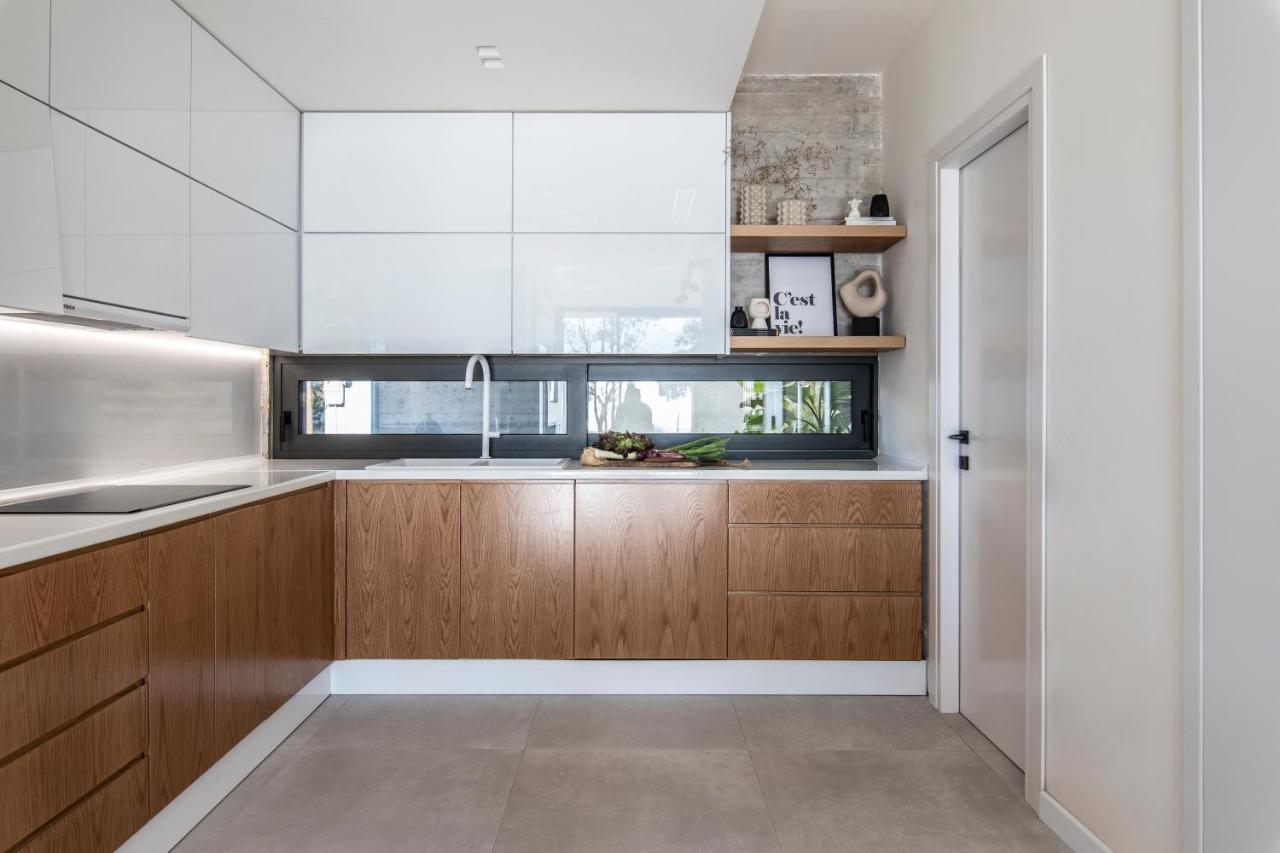 Ikies 3 Modern Eco-Friendly Private Seaview Signature Villas With A Pool Volos Eksteriør billede