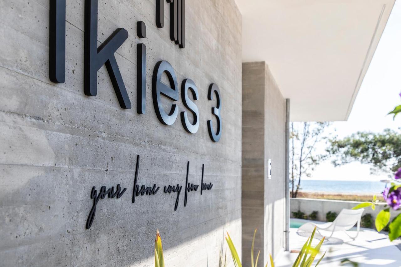 Ikies 3 Modern Eco-Friendly Private Seaview Signature Villas With A Pool Volos Eksteriør billede