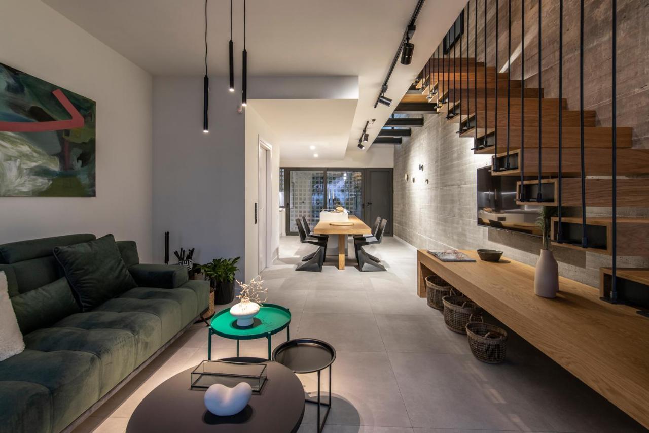 Ikies 3 Modern Eco-Friendly Private Seaview Signature Villas With A Pool Volos Eksteriør billede